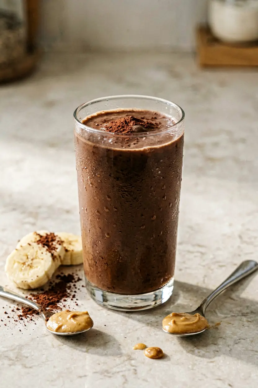 chocolate organic smoothie