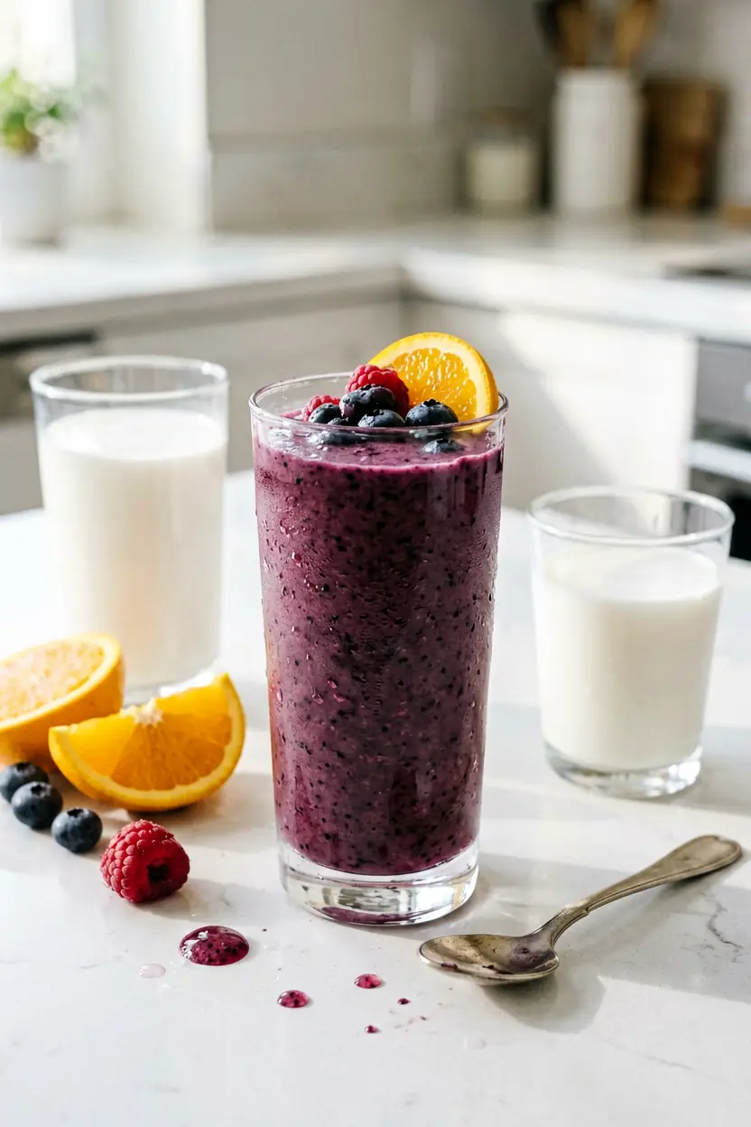 citrus acai smoothie