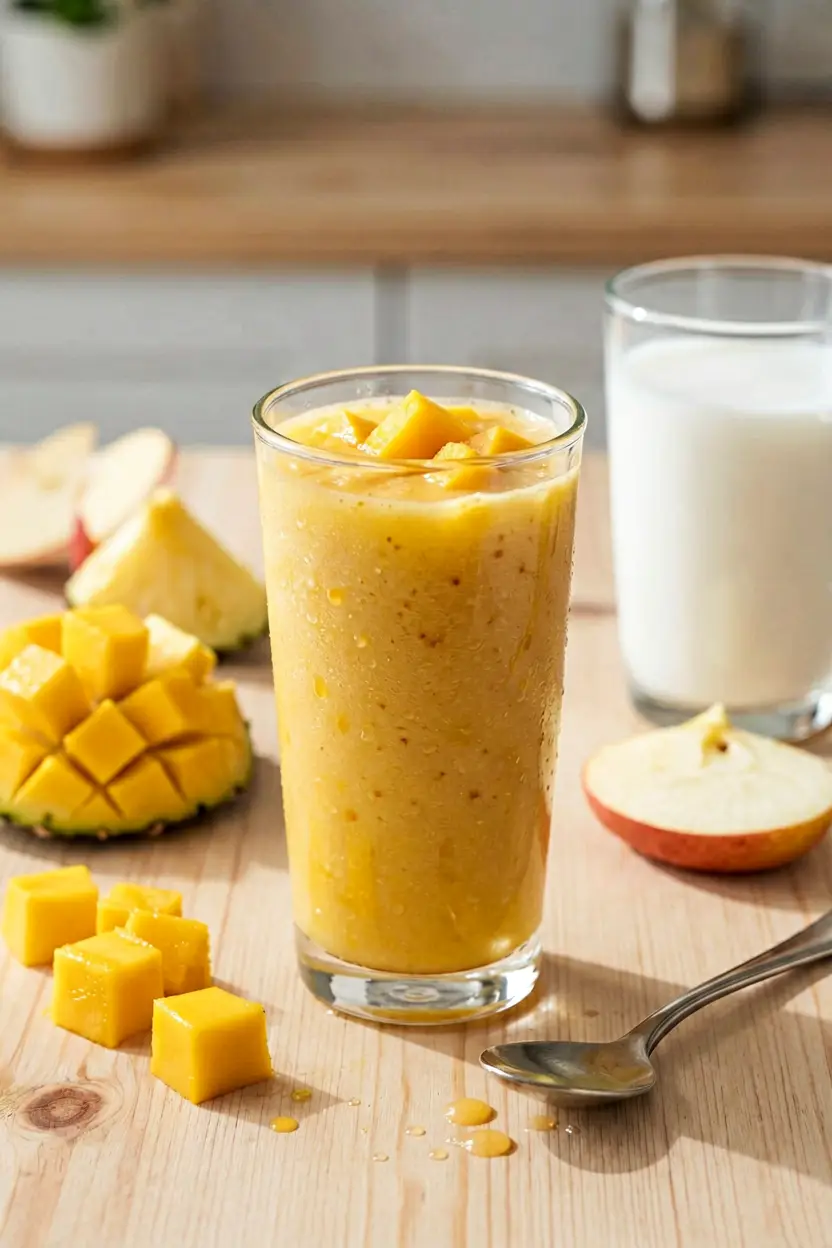 classic mango pineapple smoothie