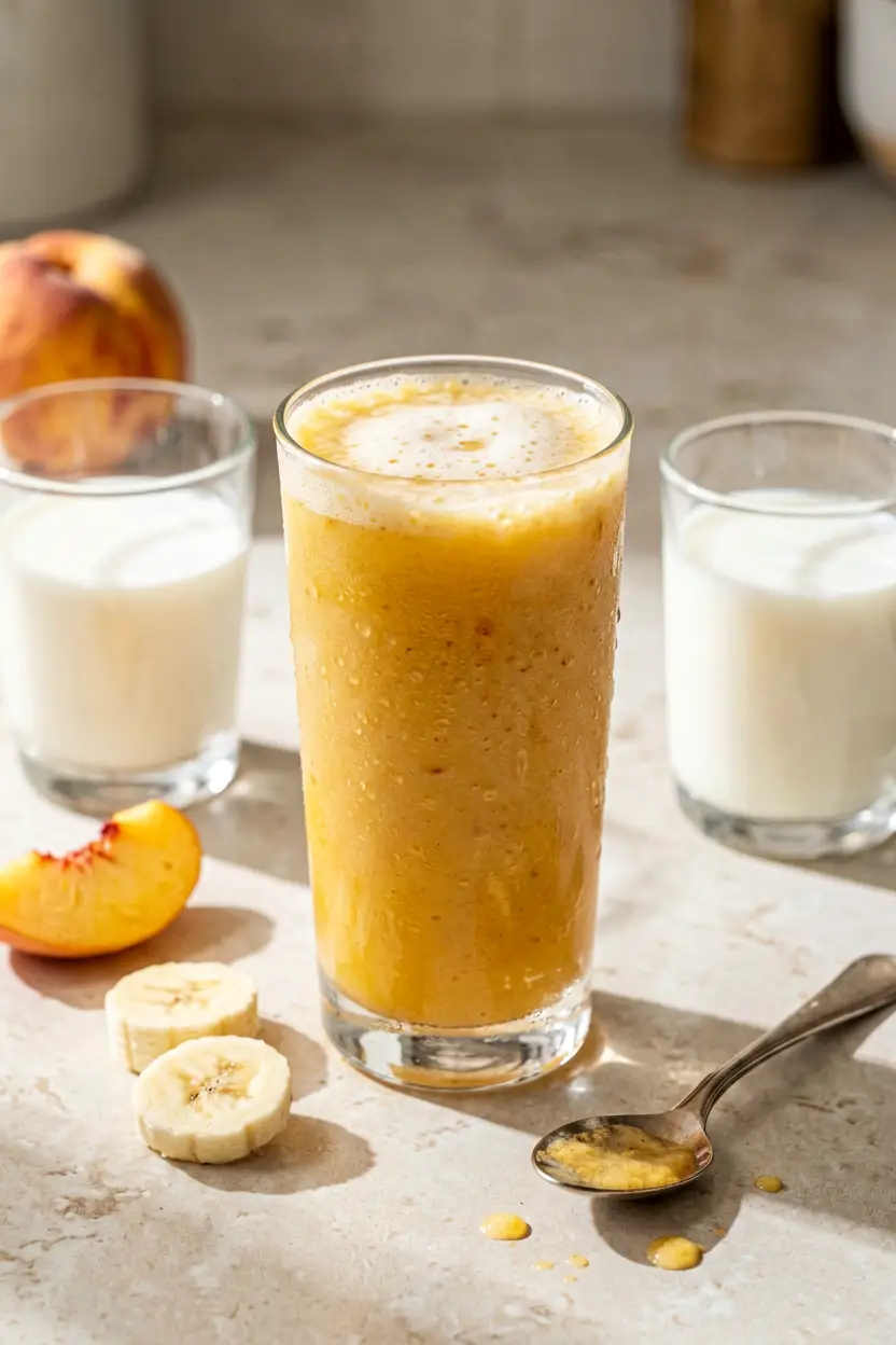 classic peach smoothie