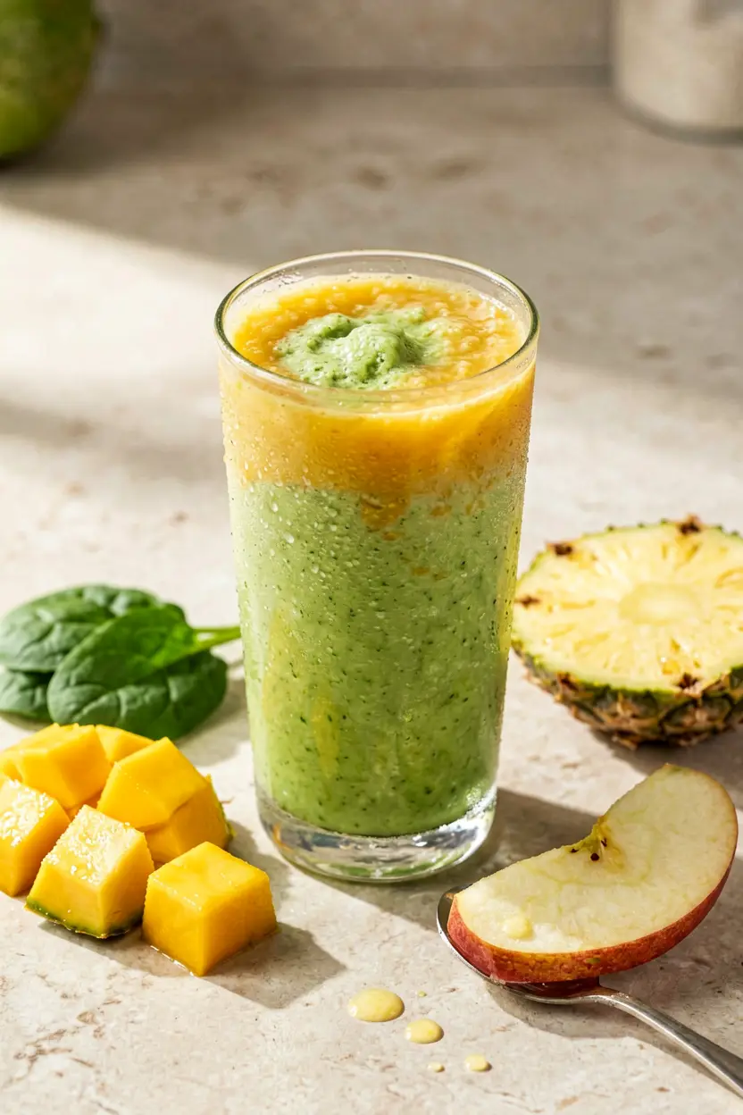 coconut green smoothie