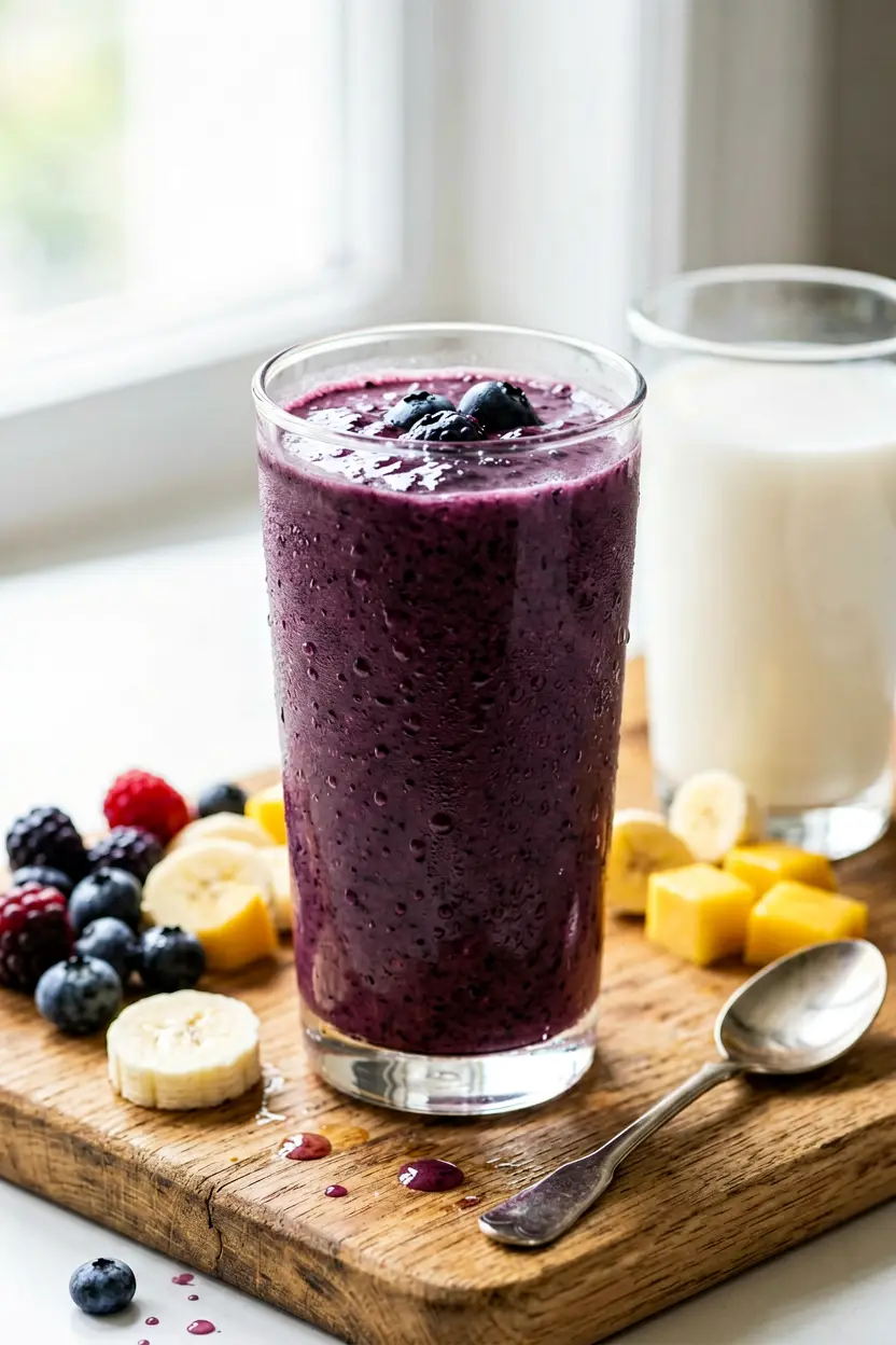 coconut water acai smoothie