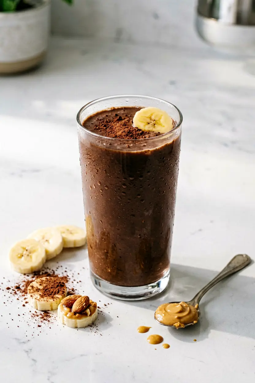 coffee cacao organic smoothie