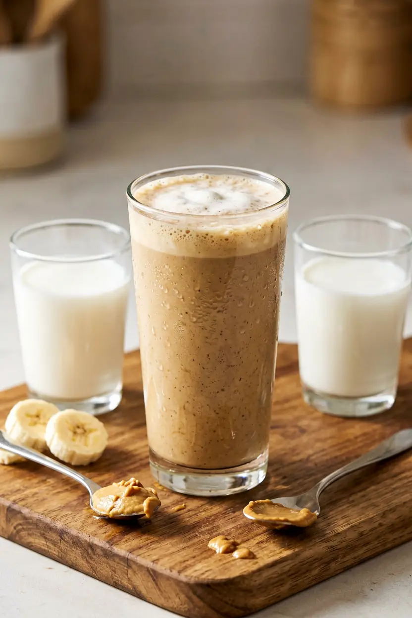 coffee peanut butter smoothie