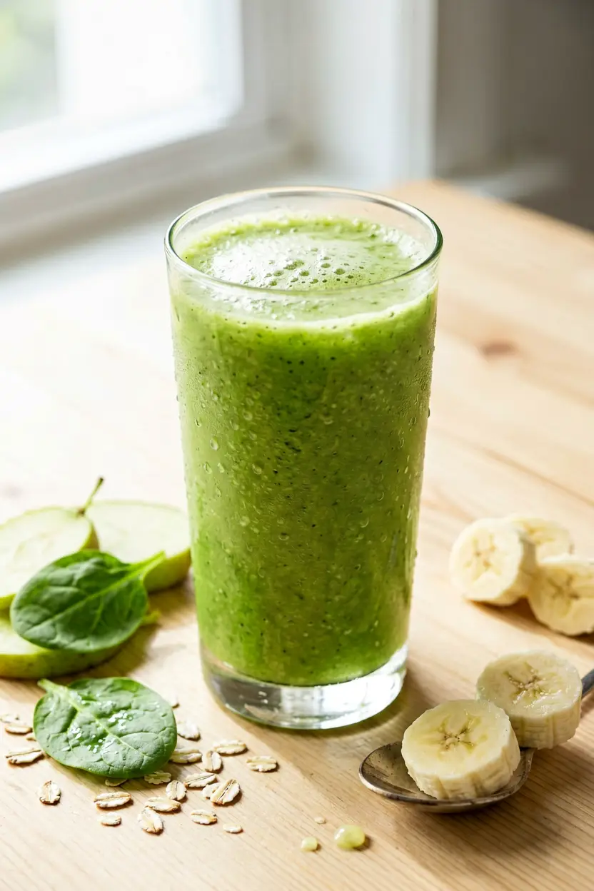 crisp apple green smoothie