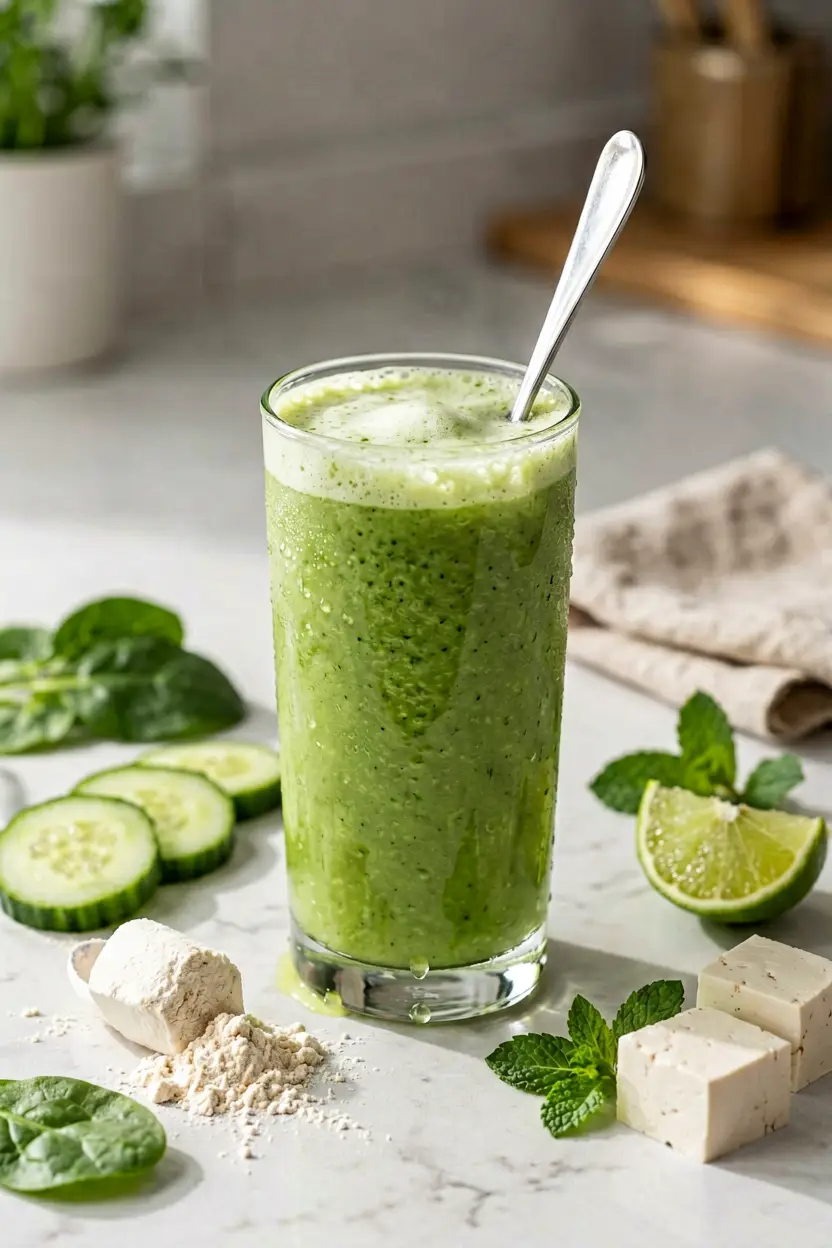 cucumber lime smoothie