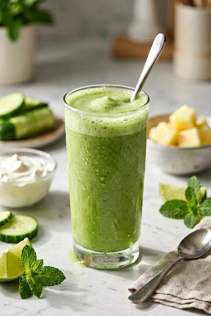 cucumber melon smoothie