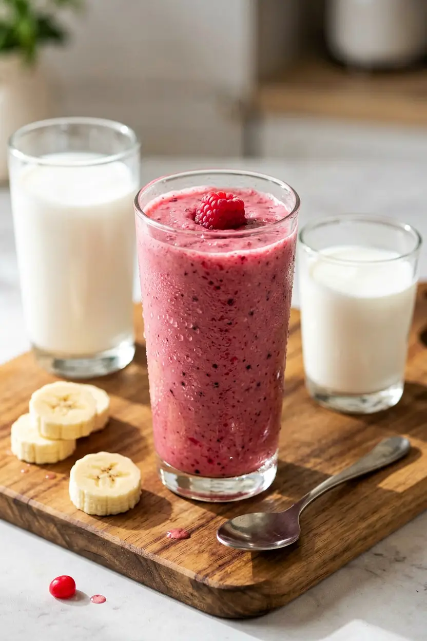 custom banana smoothie base