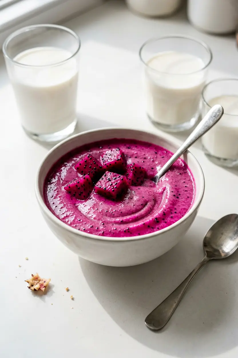dragon fruit smoothie bowl