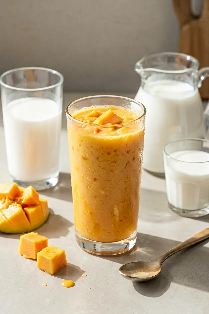 easy papaya smoothie