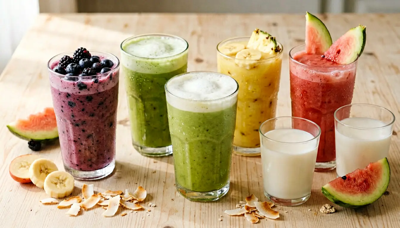 fresh fruit smoothie