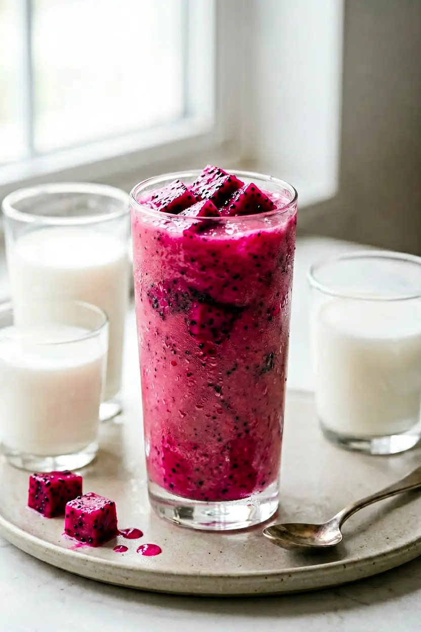 frozen pitaya smoothie