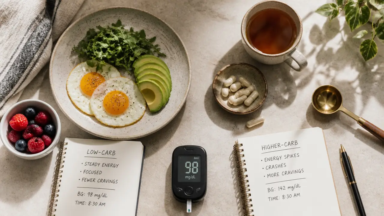 gluco6 vs low carb diet for blood sugar support