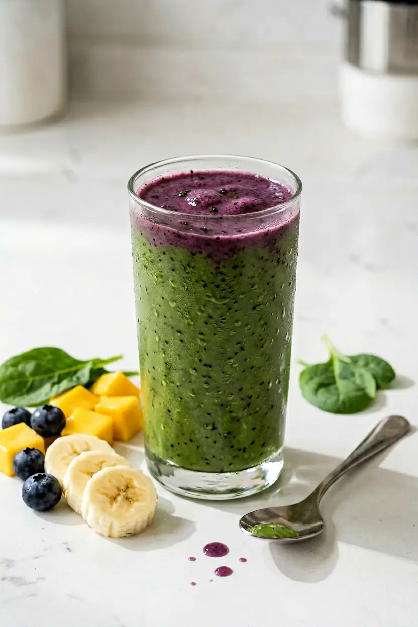 green acai smoothie