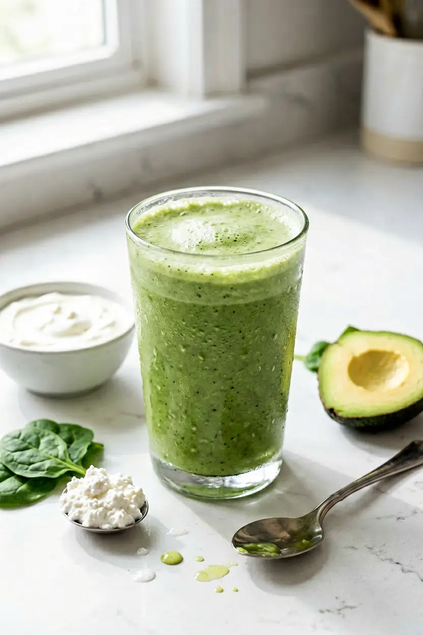 green protein smoothie