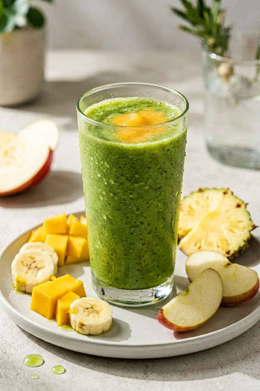 healthy green smoothie