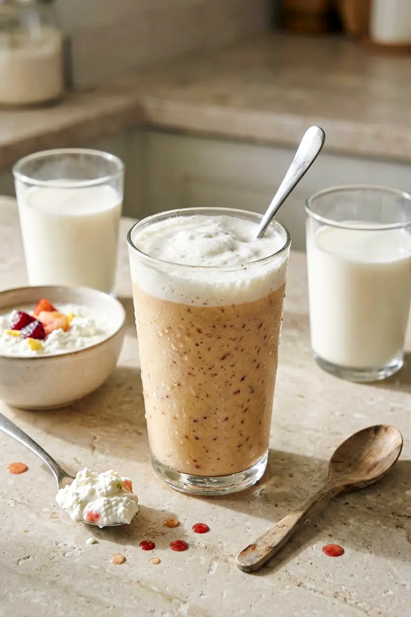 high-protein cottage cheese smoothie