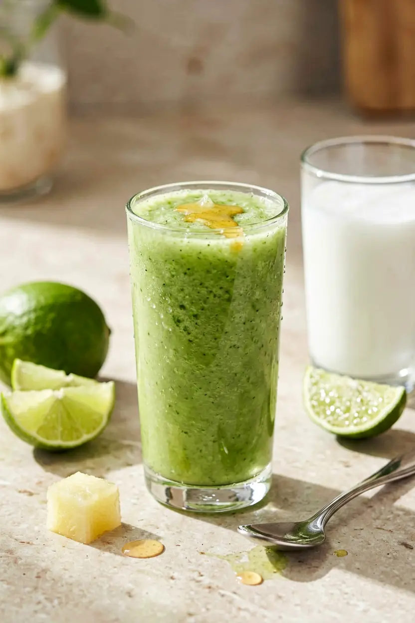 honeydew lime smoothie