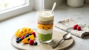 how to properly layer a smoothie