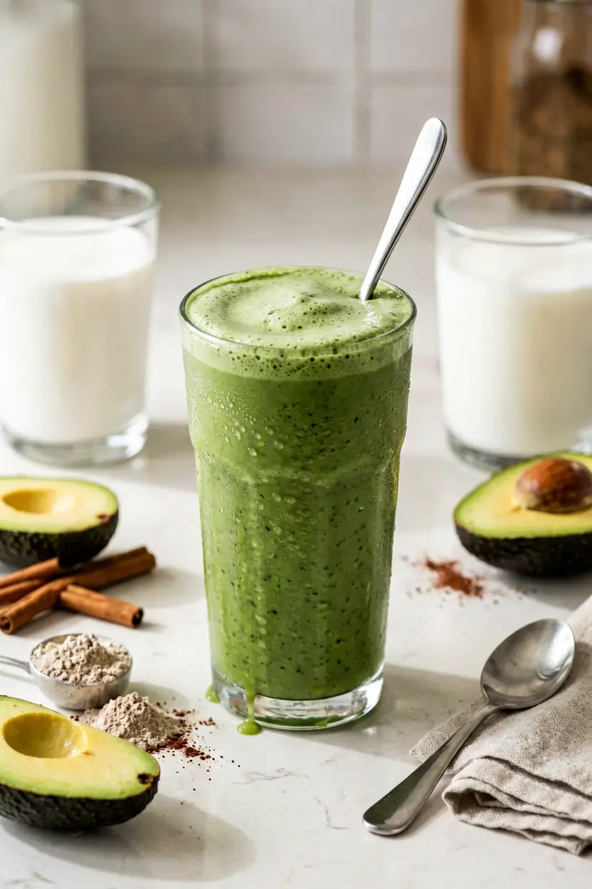 keto-style cocoa smoothie