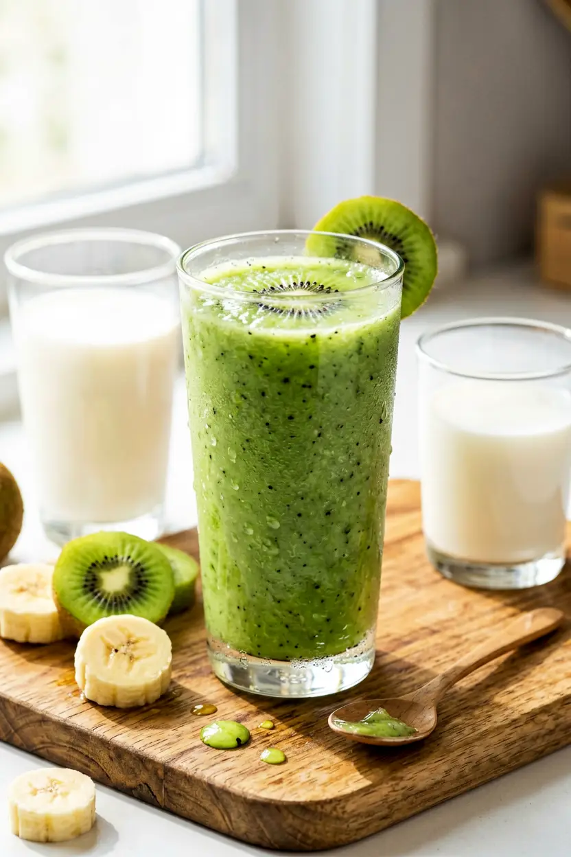 kiwi banana smoothie