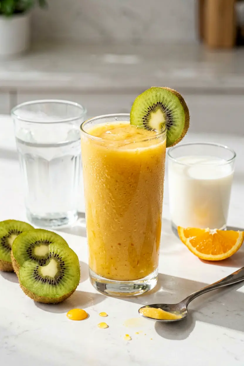 kiwi fruit combination smoothie