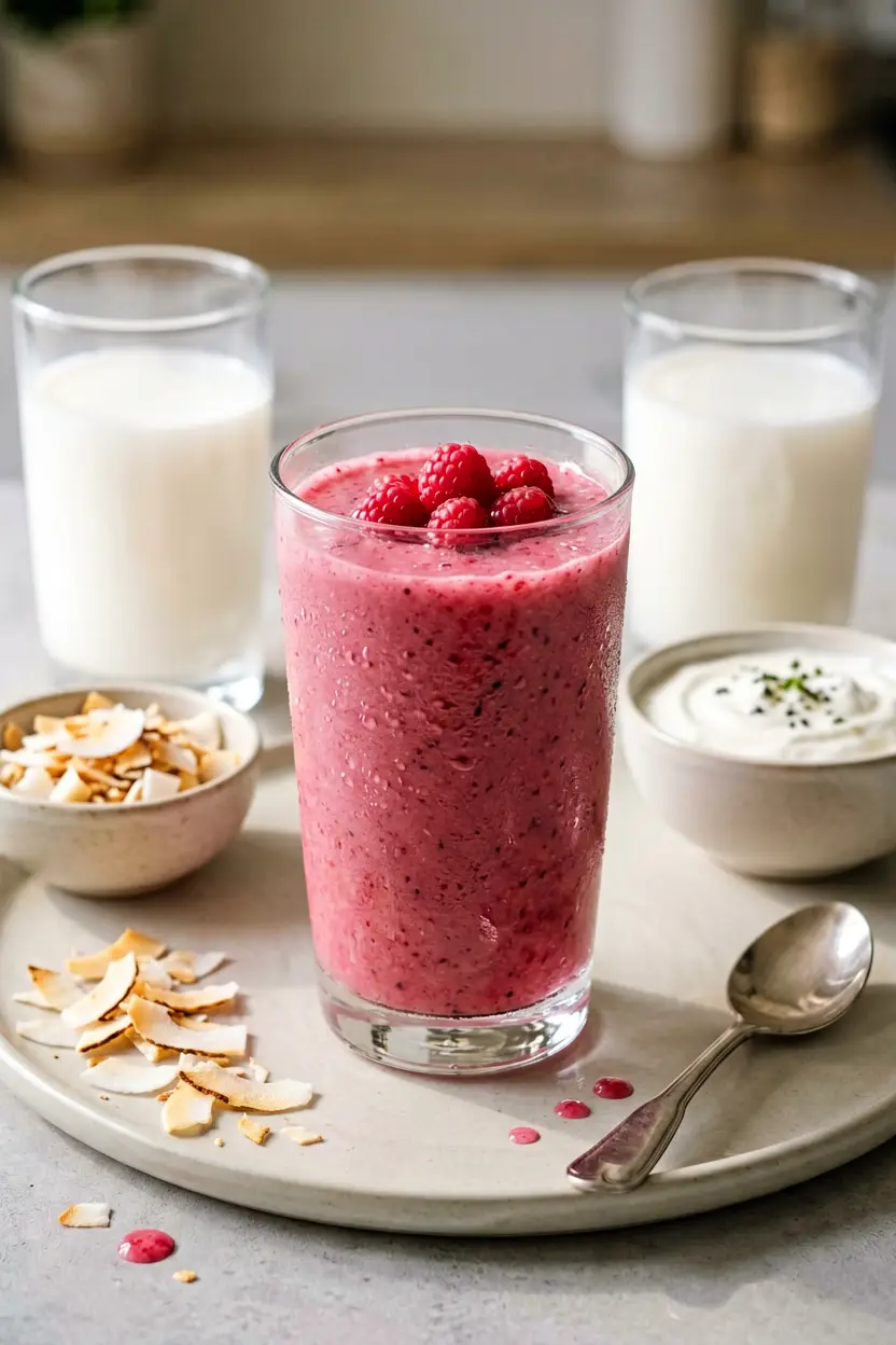 light high-protein summer smoothie