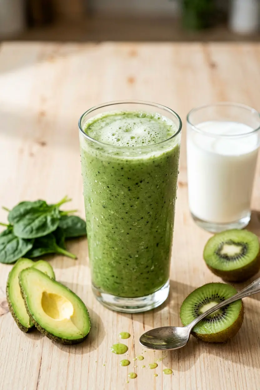 low-fruit green smoothie