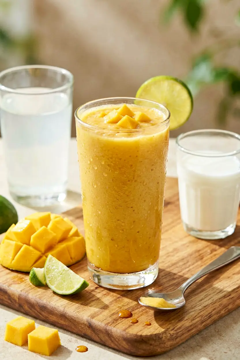mango lime smoothie