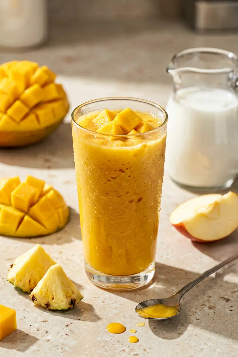 mango pineapple coconut smoothie