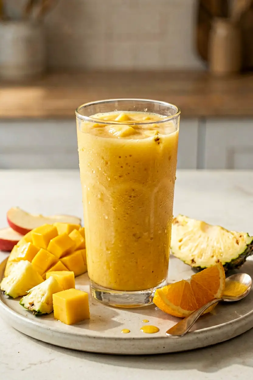 mango pineapple orange smoothie