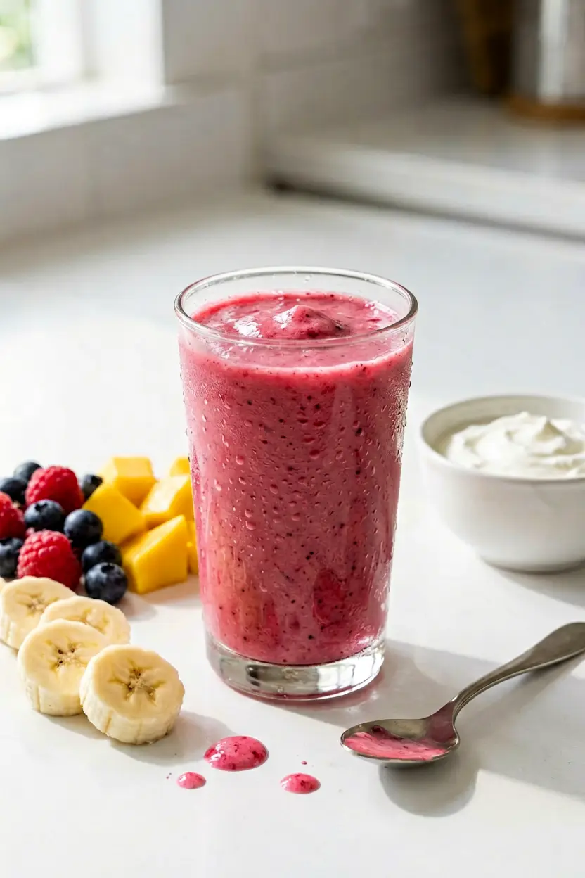 natural protein organic smoothie