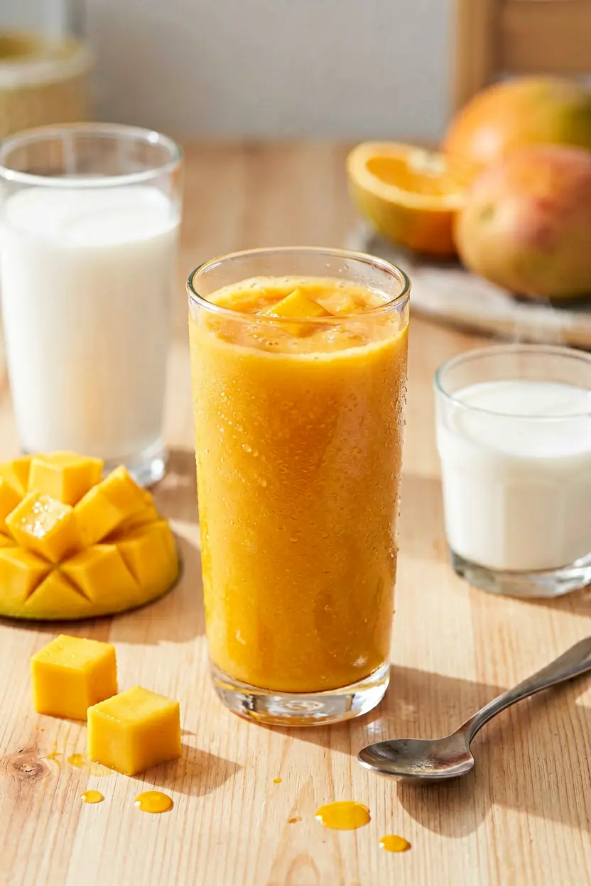 orange mango glow smoothie