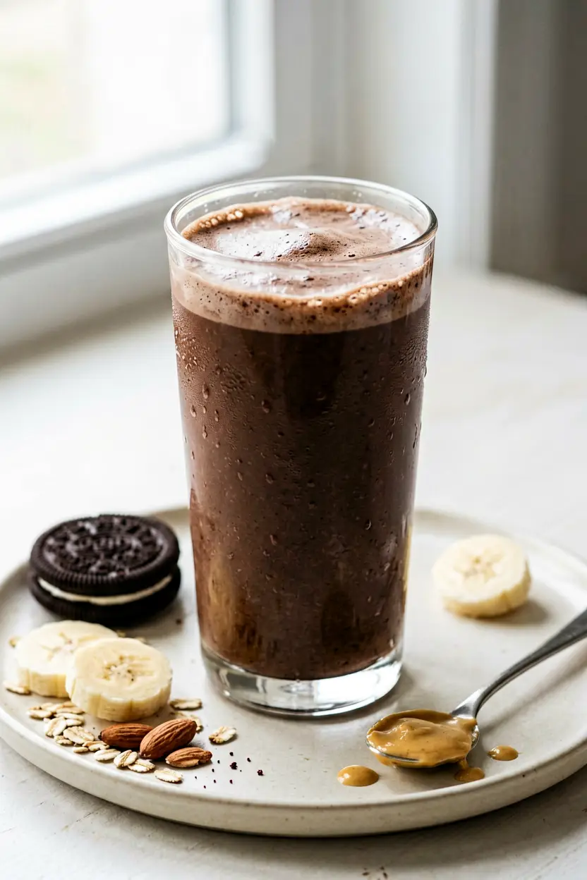 oreo cookie dough smoothie