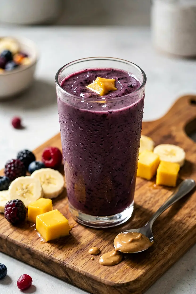peanut butter acai smoothie