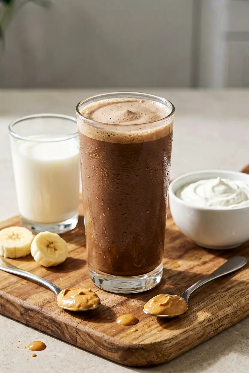 peanut butter banana smoothie