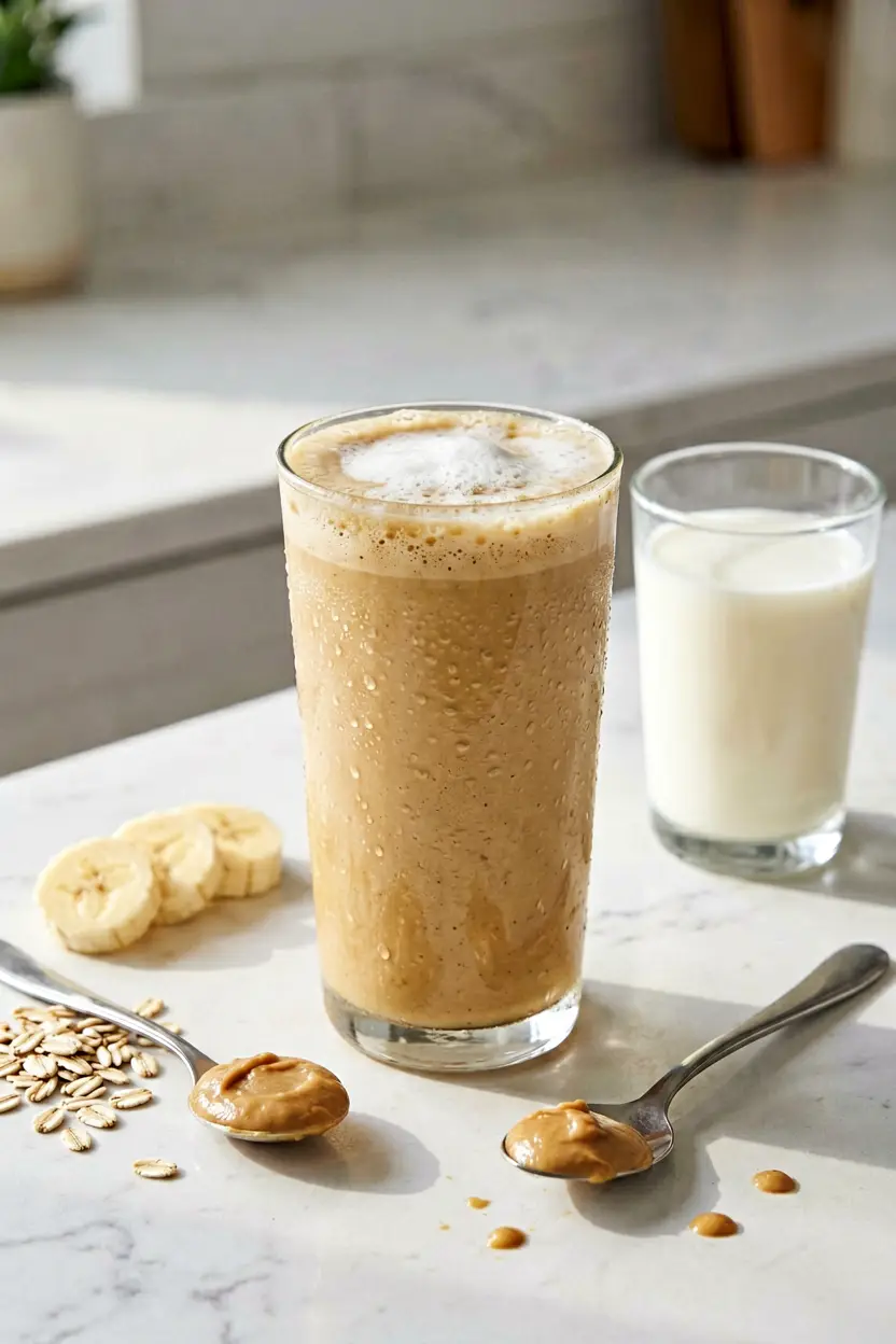 peanut butter banana smoothies