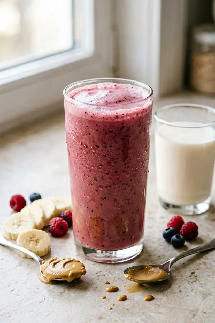 peanut butter jelly smoothie