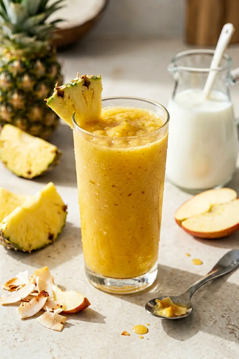 pineapple coconut smoothie