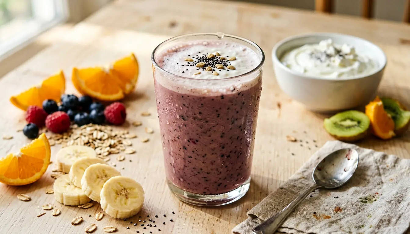 should i drink a smoothie in the morning