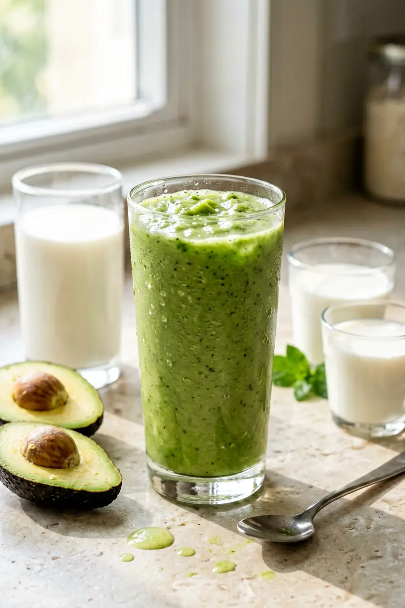 simple avocado smoothie