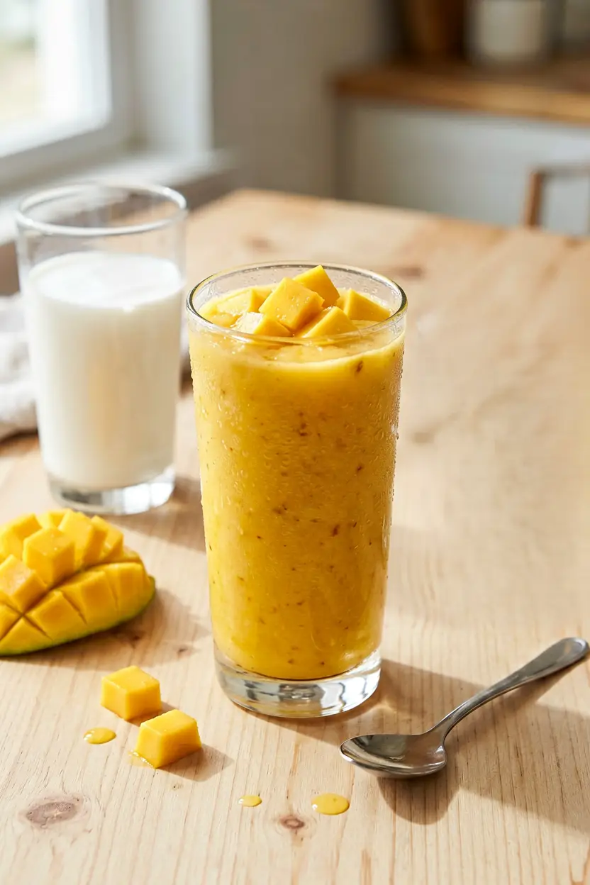 simple mango smoothie base