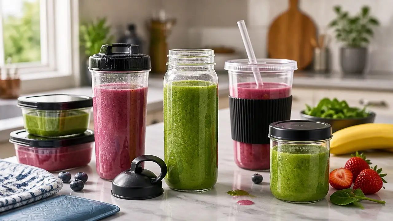 smoothie bottles