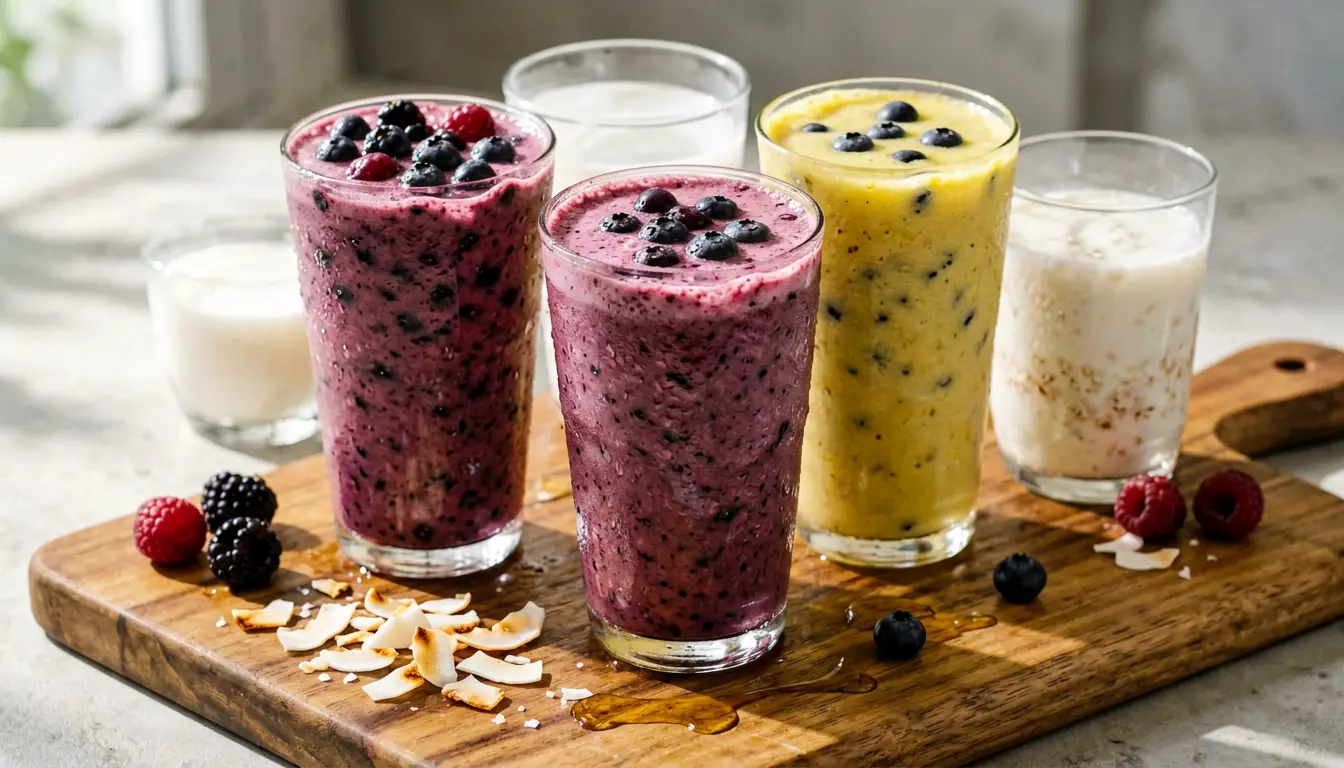 smoothies blueberry