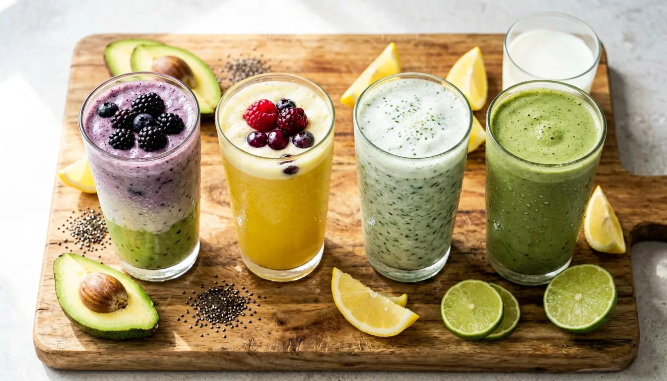 smoothies low in sugar