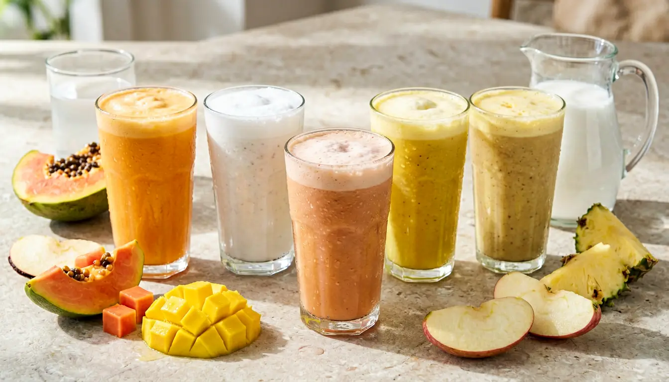 smoothies papaya