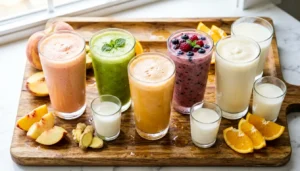 smoothies peach