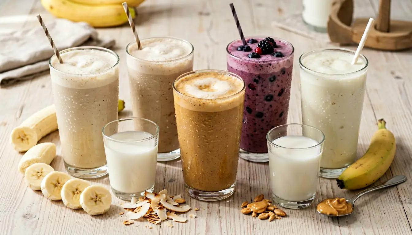 smoothies peanut butter banana