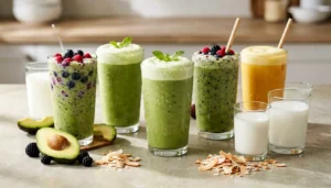 smoothies with avocado