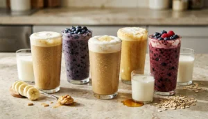 smoothies with peanut butter